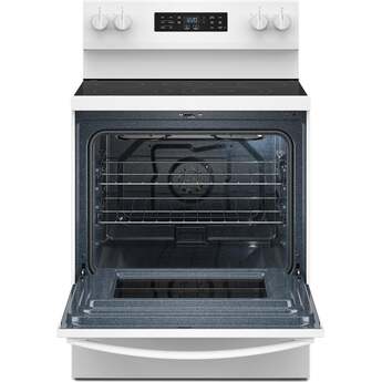 Whirlpool 30 Inch Electric Range with Air Cooking Technology: White — thumbnail 13