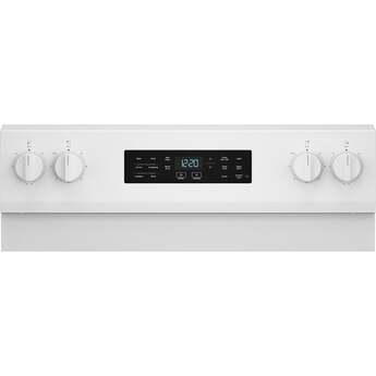 Whirlpool 30 Inch Electric Range with Air Cooking Technology: White — thumbnail 16