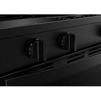 Whirlpool 30 Inch Slide-In Electric Range with 4 Radiant Elements, 5.3 cu. ft. Oven Capacity, FlexHeat™ Dual Elements, Storage Drawer, Self+Steam Clean, ADA Compliant, and ENERGY STAR®: Black — thumbnail 7