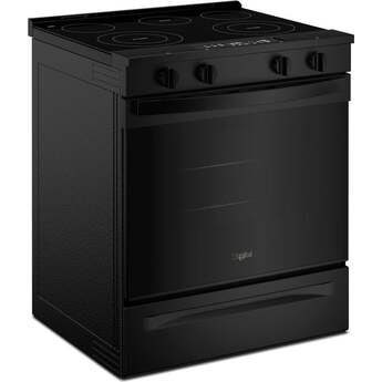 Whirlpool 30 Inch 5.3 Cu. Ft. Slide-In Electric Range With No Preheat And Slow Cook Mode: Black — thumbnail 8