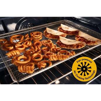 Whirlpool 30 Inch Electric Smart Range With Air Cooking Technology And Steam Clean: Fingerprint Resistant Stainless Steel — thumbnail 7