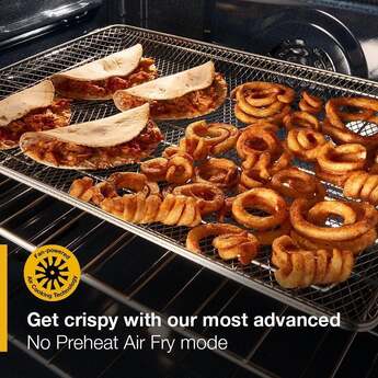Whirlpool 30 Inch Electric Smart Range With Air Cooking Technology And Steam Clean: Fingerprint Resistant Stainless Steel — thumbnail 9