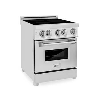 Z Line ZLINE RAIND24  24 Inch Induction Electric Freestanding Range