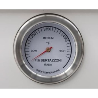 Bertazzoni Heritage Series 36" Ivory Gloss Natural Gas Sealed Burner Range - Convection — thumbnail 5