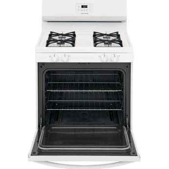 Frigidaire 30" White Gas Open Burner Range — thumbnail 2