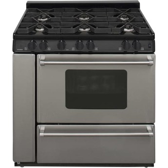Premier PRO 36" Stainless Steel Gas Sealed Burner Range - ADA Compliant