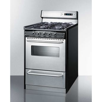 Summit 24" Stainless Steel Gas Sealed Burner Range — thumbnail 5