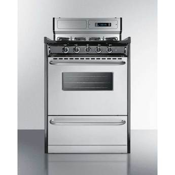 Summit 24" Stainless Steel Gas Sealed Burner Range — thumbnail 6