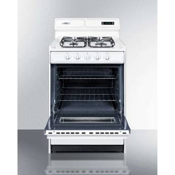 Summit 24" White Gas Sealed Burner Range — thumbnail 3