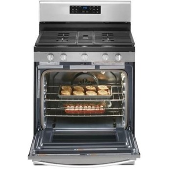 Whirlpool 30" Stainless Steel Gas Sealed Burner Range - — thumbnail 2