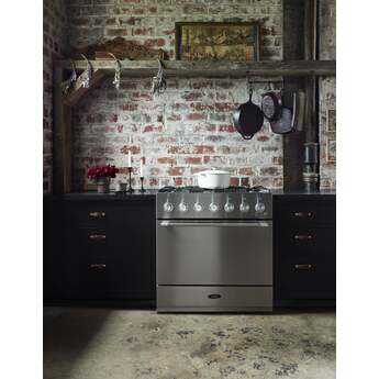 AGA Mercury 48" White Dual Fuel (Natural Gas) Sealed Burner Triple Oven Range - Convection — thumbnail 10