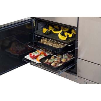 AGA Mercury 48" White Dual Fuel (Natural Gas) Sealed Burner Triple Oven Range - Convection — thumbnail 12