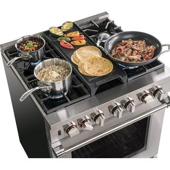 Beko PRGR34550SS 30 Inch Stainless Steel Gas Convection Freestanding Range — thumbnail 4