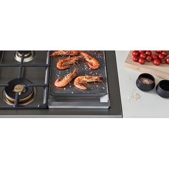 Bertazzoni HERT486GGASXTLP Heritage Series 48 Inch Stainless Steel Gas Convection Double Oven Freestanding Range — thumbnail 4