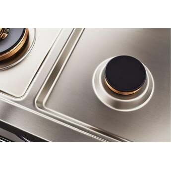 Bertazzoni MAST486GGASXTLP Master Series 48 Inch Stainless Steel Gas Convection Double Oven Freestanding Range — thumbnail 6