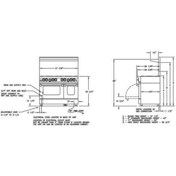 Bluestar rcs48sbv2lcplt 5