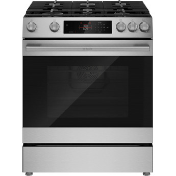 Bosch 30 Inch 300 Series Gas Range: Stainless Steel