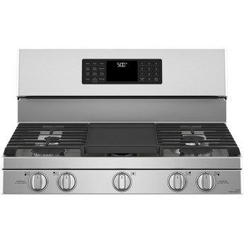 Cafe 30" Stainless Steel Sealed Burner Natural Gas Range - Convection — thumbnail 12