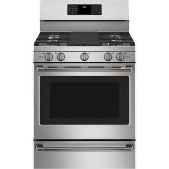 Cafe 30" Stainless Steel Sealed Burner Natural Gas Range - Convection — thumbnail 20