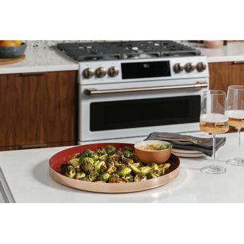 Cafe 30" Stainless Steel Sealed Burner Natural Gas Range - Convection — thumbnail 7