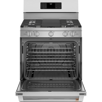 Cafe 30" Stainless Steel Sealed Burner Natural Gas Range - Convection — thumbnail 9