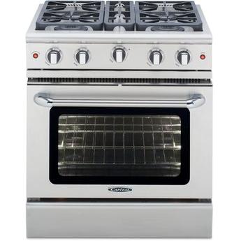 Capital MCR304N Precision Series 30 Inch Stainless Steel Gas Convection Freestanding Range