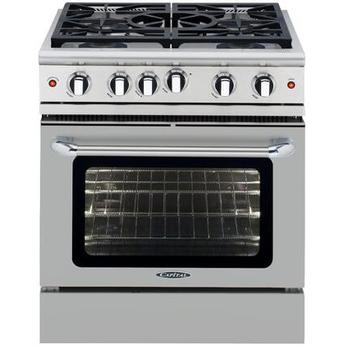 Capital MCR305N Precision Series 30 Inch Stainless Steel Gas Convection Freestanding Range