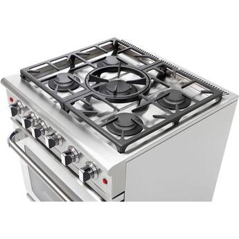 Capital MCR305N Precision Series 30 Inch Stainless Steel Gas Convection Freestanding Range — thumbnail 2