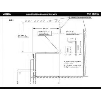 Capital MCR305N Precision Series 30 Inch Stainless Steel Gas Convection Freestanding Range — thumbnail 8