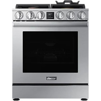 Dacor DOP30T840GS Transitional Series 30 Inch Gas Freestanding Range