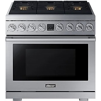 Dacor DOP36T86GLS Transitional Series 36 Inch Gas Freestanding Range