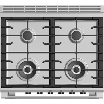 Fisher Paykel Classic 30" Red Natural Gas Sealed Burner Range - Convection — thumbnail 3