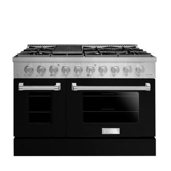 Forte FGR488BBB 48 Inch Gas Freestanding Range