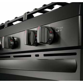 Frigidaire 30" Gas Range with Air Fry: Black Stainless Steel — thumbnail 3