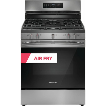 Frigidaire FCRG3083AS  30 Inch Natural Gas, All Gas Freestanding Range in Stainless Steel