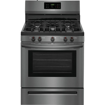 Frigidaire 30" Black Stainless Steel Gas Sealed Burner Range