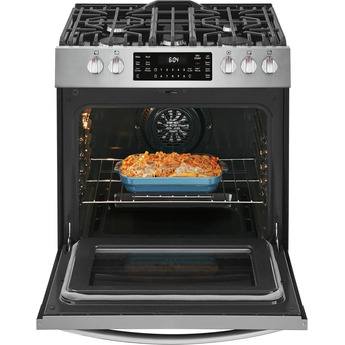 Frigidaire 30" Stainless Steel Natural Gas Sealed Burner Range with Air Fry - ADA Compliant — thumbnail 11