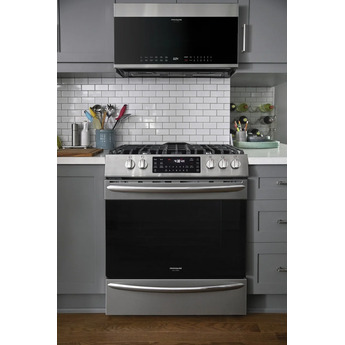 Frigidaire 30" Stainless Steel Natural Gas Sealed Burner Range with Air Fry - ADA Compliant — thumbnail 17