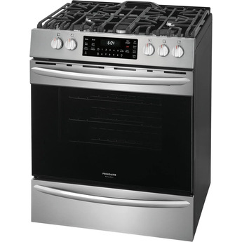 Frigidaire 30" Stainless Steel Natural Gas Sealed Burner Range with Air Fry - ADA Compliant — thumbnail 3
