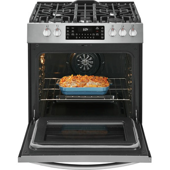 Frigidaire 30" Stainless Steel Natural Gas Sealed Burner Range with Air Fry - ADA Compliant — thumbnail 5