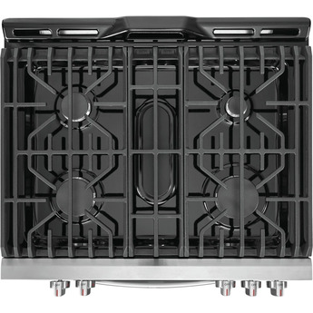 Frigidaire 30" Stainless Steel Natural Gas Sealed Burner Range with Air Fry - ADA Compliant — thumbnail 7