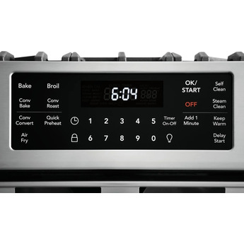 Frigidaire 30" Stainless Steel Natural Gas Sealed Burner Range with Air Fry - ADA Compliant — thumbnail 8