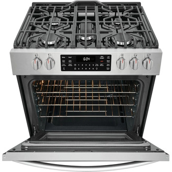 Frigidaire 30" Stainless Steel Natural Gas Sealed Burner Range with Air Fry - ADA Compliant — thumbnail 9