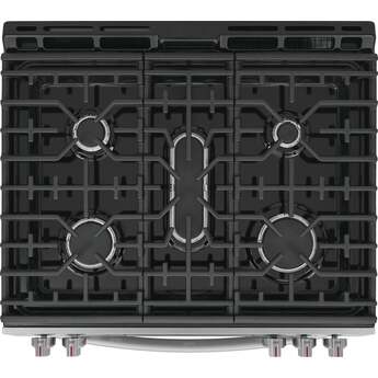 Frigidaire 30 Inch Freestanding Gas Range with 5.1 Cu. Ft. Oven Capacity, 5 Sealed Burners, Total Convection System, Air Fry, No Preheat, Slow Cook, Air Sous Vide, Steam Bake, Steam Clean, and Star-K: Stainless Steel — thumbnail 14