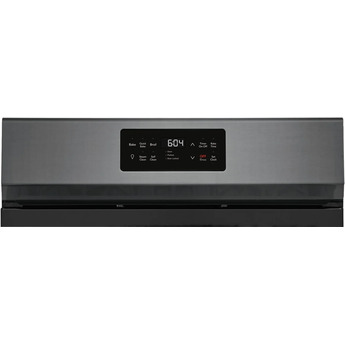 Frigidaire Gallery 30" Black Stainless Steel Natural Gas Sealed Burner Range with Steam Clean - Convection — thumbnail 4