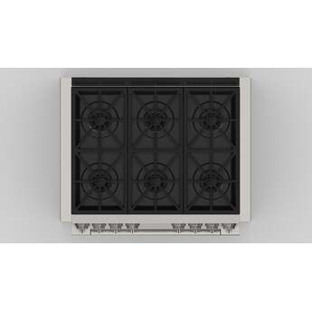 Fulgor Milano F6PGR366S2 Sofia Series 36 Inch Stainless Steel Gas Convection Freestanding Range — thumbnail 11
