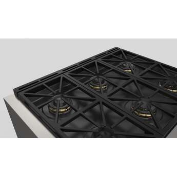 Fulgor Milano F6PGR366S2 Sofia Series 36 Inch Stainless Steel Gas Convection Freestanding Range — thumbnail 7