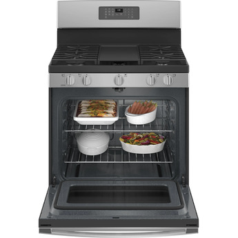 GE JGB660YPFS 30 Inch Stainless Steel Gas Freestanding Range — thumbnail 12