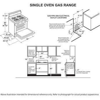 GE JGB660YPFS 30 Inch Stainless Steel Gas Freestanding Range — thumbnail 13