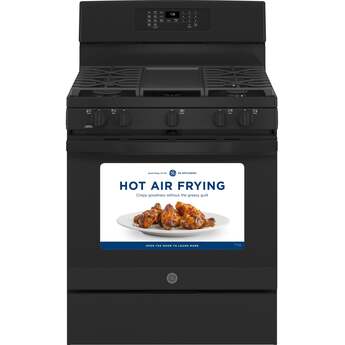 GE JGB735DPBB 30 Inch Black Gas Convection Freestanding Range — thumbnail 12